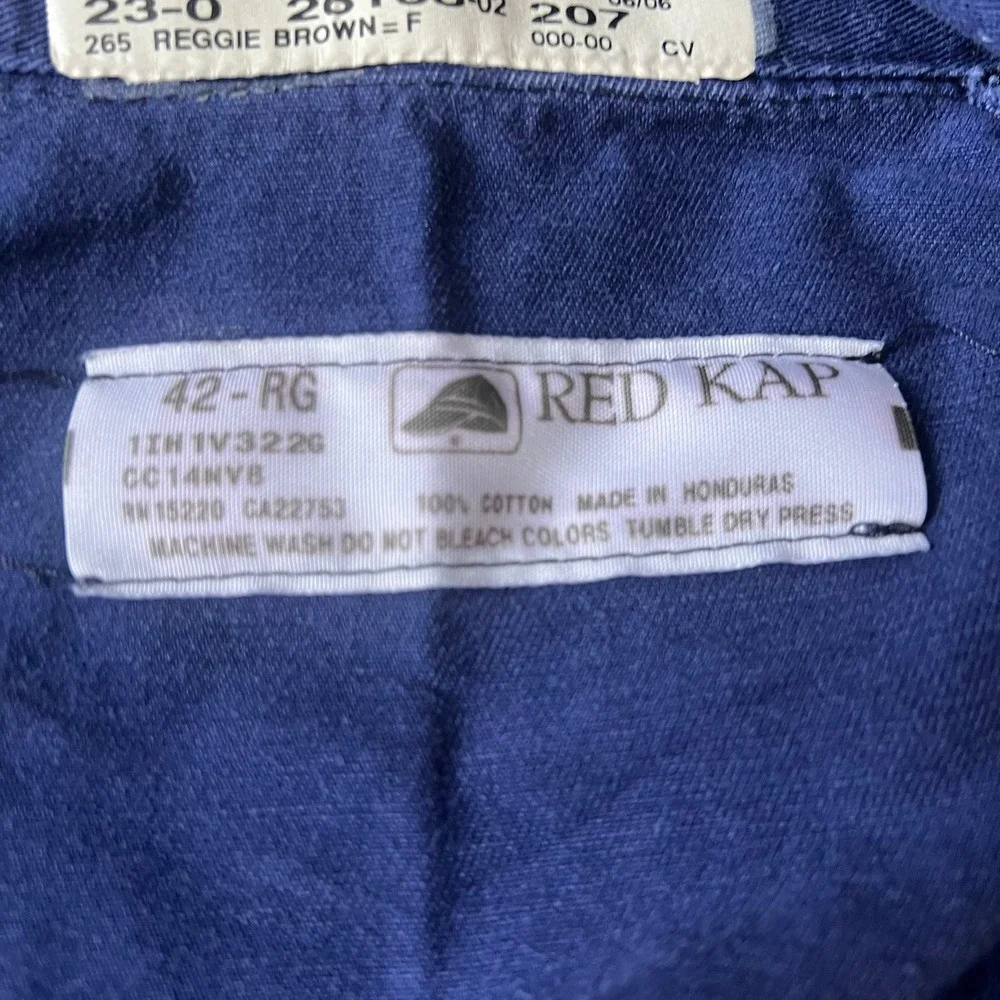 Red Kap Mens 42 Rg Blue Workwear Coveralls Mechanic Suit Jumpsuit Michael Myers